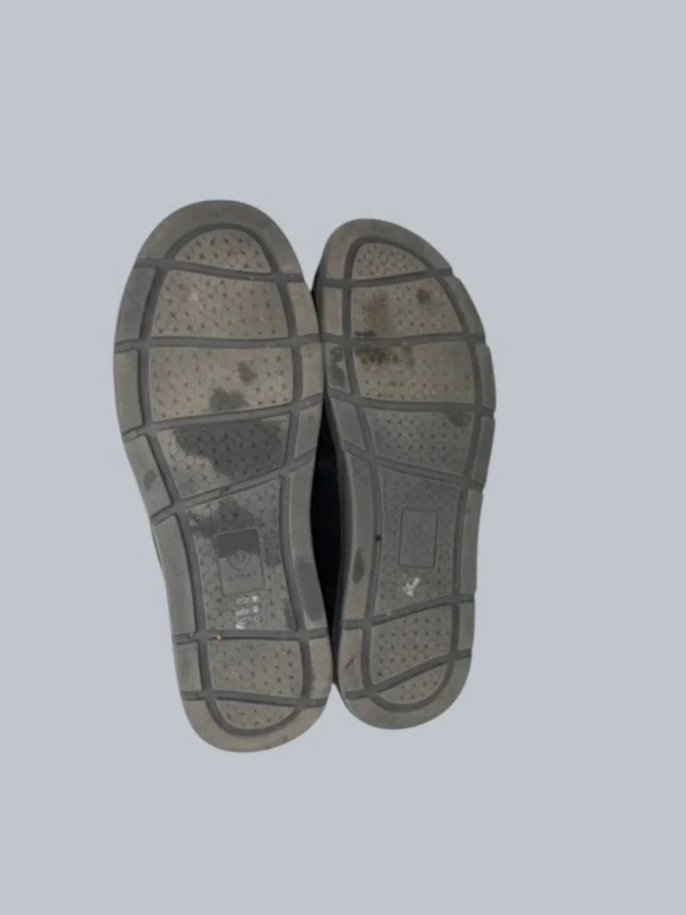 Ariat Canvas Stretch Hilo Charcoal Grey Shoes - Size 9.5
